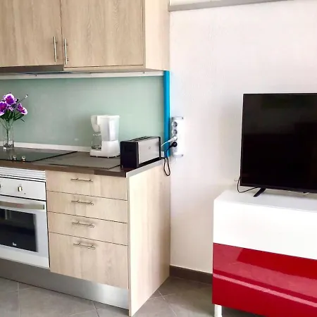 Nice Studio With Ocean View In Costa Adeje. 아파트 아데제