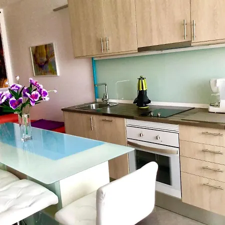 Nice Studio With Ocean View In Costa Adeje. 아파트