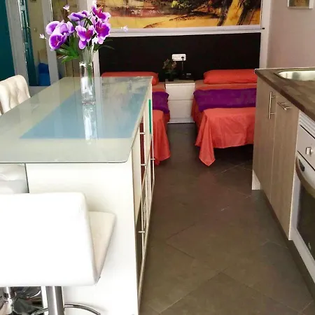 Nice Studio With Ocean View In Costa Adeje. 아파트 *